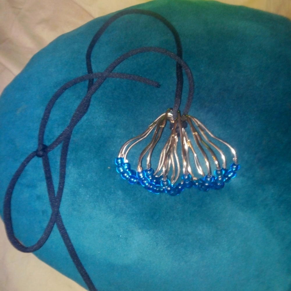Metal Tassel Necklace